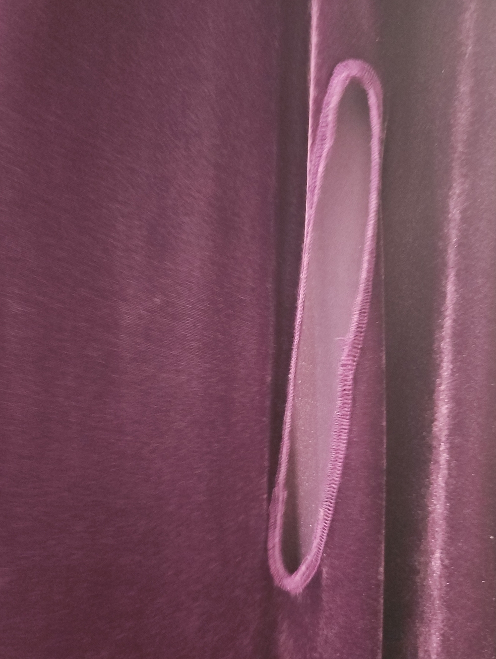 Spirit Halloween Celestial Witch Velvet Cape Deluxe Purple One Size EUC - Picture 5 of 6